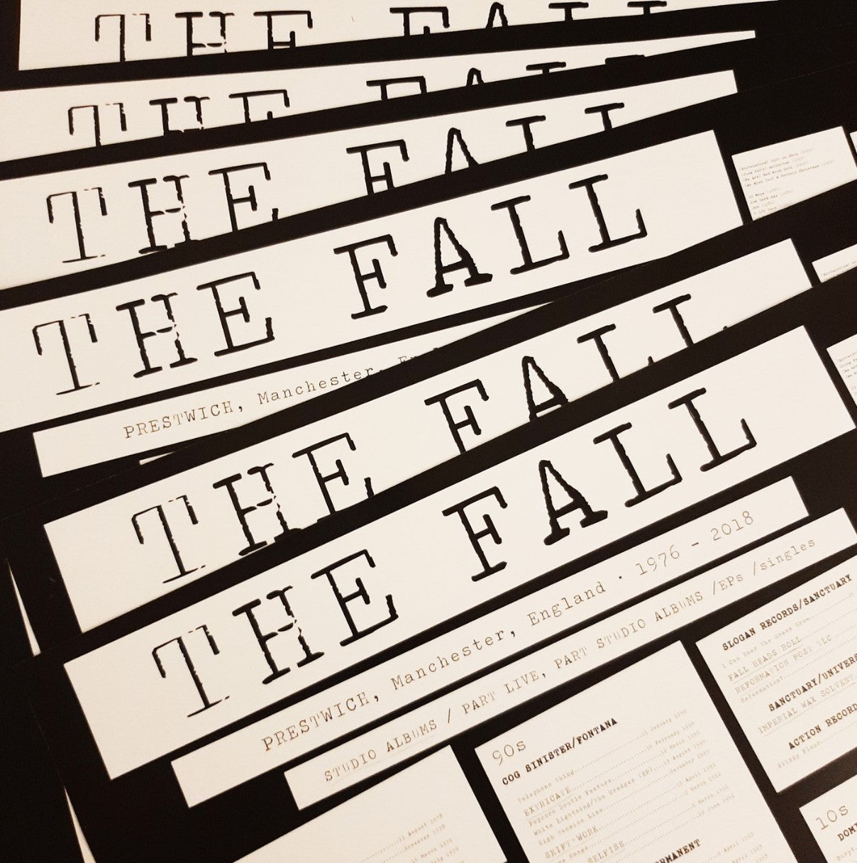 The Fall Discography (1976 - 2018)