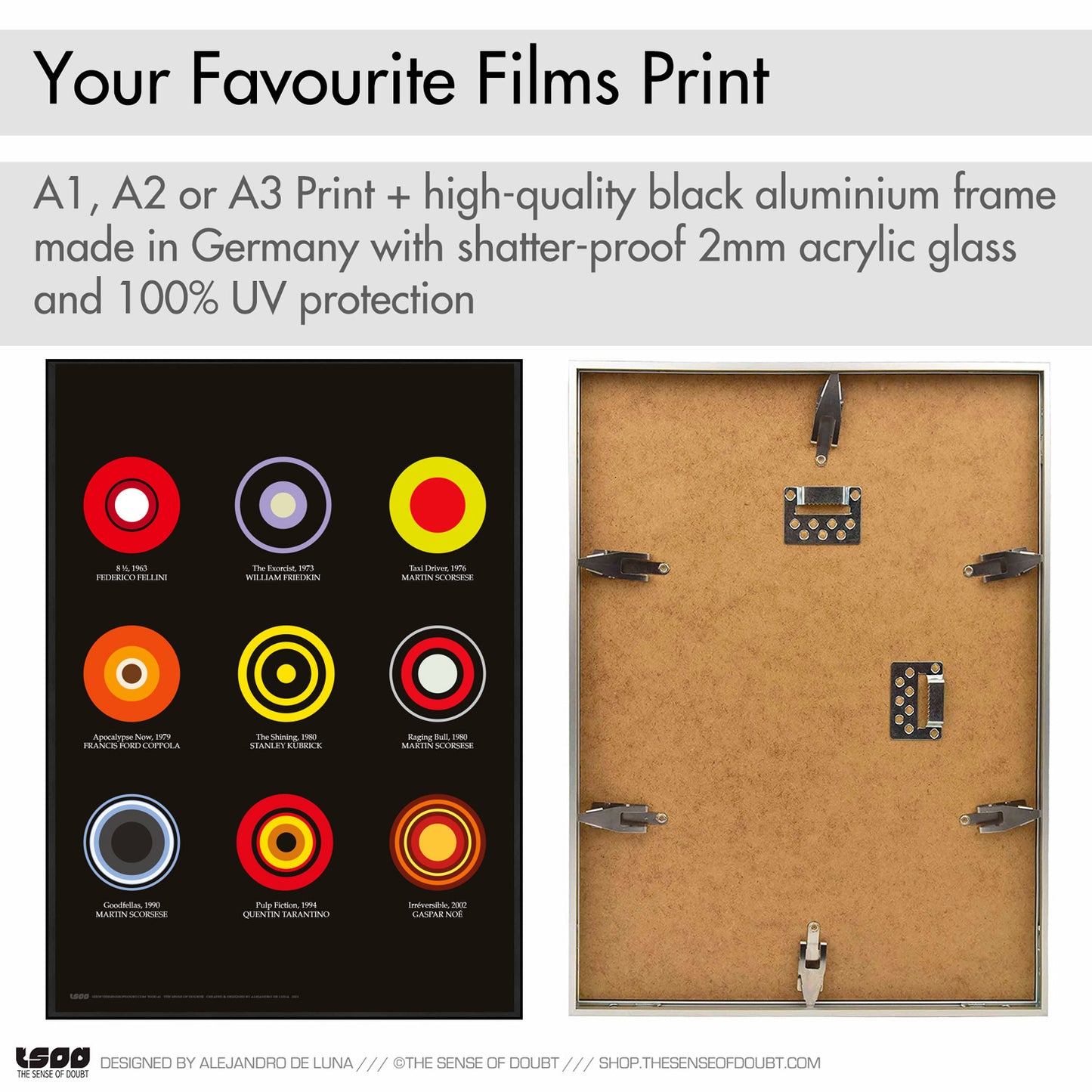 Add Your Favourite Films - Personalised Print