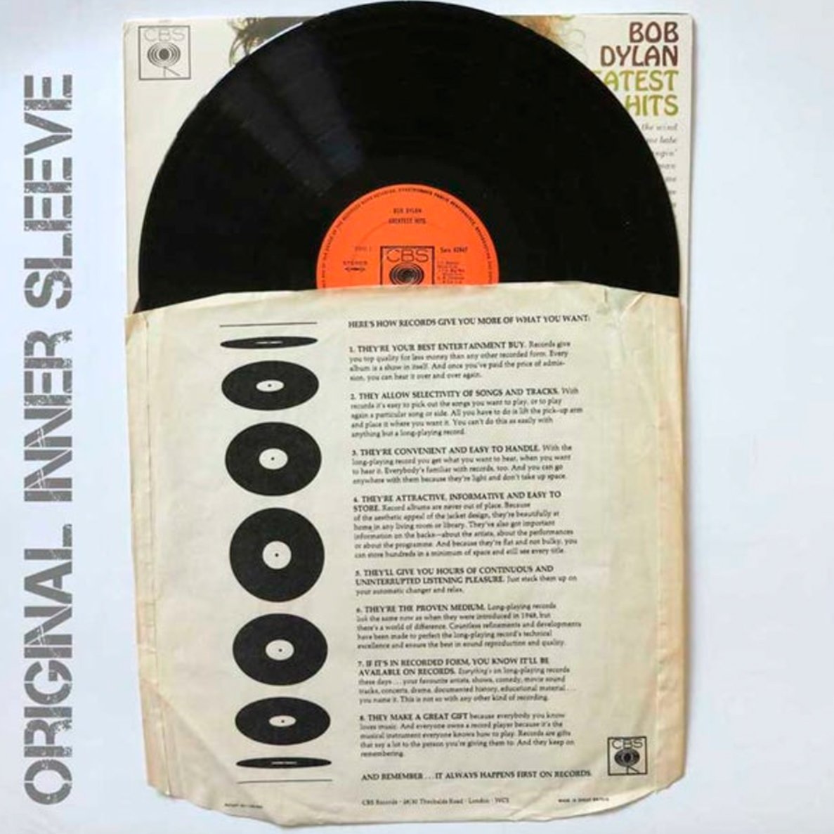 1960s Vinyl Record Manifesto - The Sense of Doubt - Vinyl Record 60s Manifesto - The Sense of Doubt